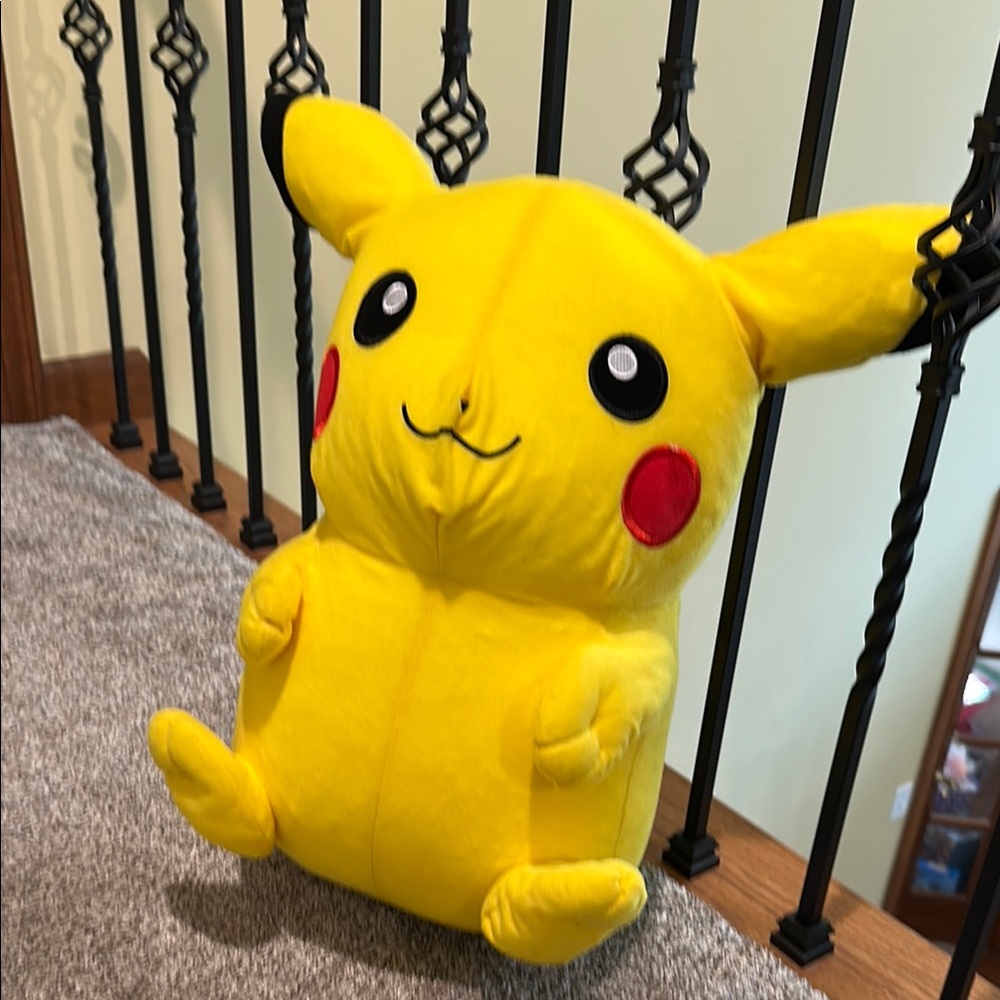Yellow Pikachu Plush Toy